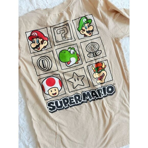 Super Mario Short Sleeve Shirt Size 10/12 - Picture 2 of 5